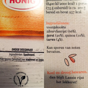 Kan sporen bevatten van Kan sporen bevatten van