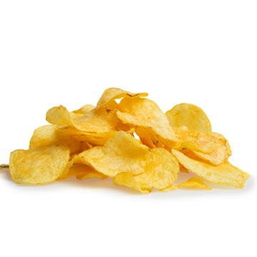 Chips, gem. naturel, paprika e.d.