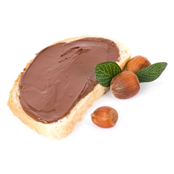 Chocoladepasta, hazelnoot