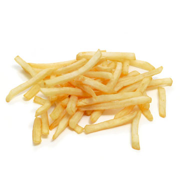 Patates frites, oven bereid