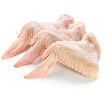 Kip, vleugel met vel