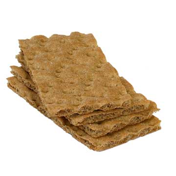 Knäckebröd met vezels, gem.