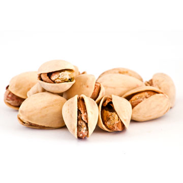 Pistachenoten, geroosterd, gezouten