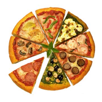Pizza, bereid, gem.
