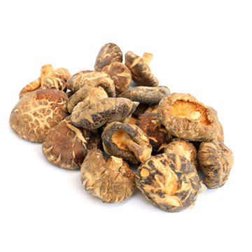 Shiitake, gedroogd