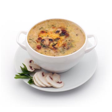 Soep, champignon