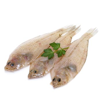 Tong, platvis onbereid