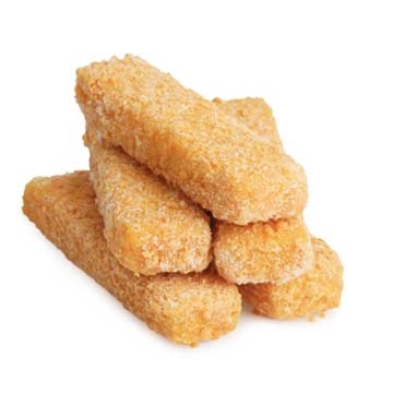 Vissticks, gemiddeld