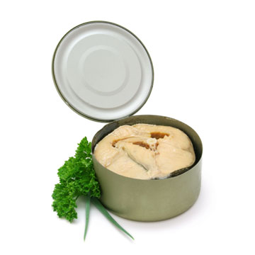 Zalm, blik